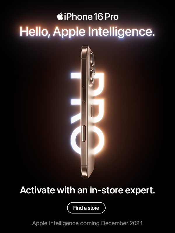 iPhone 16 Pro - Hello, Apple Intelligence