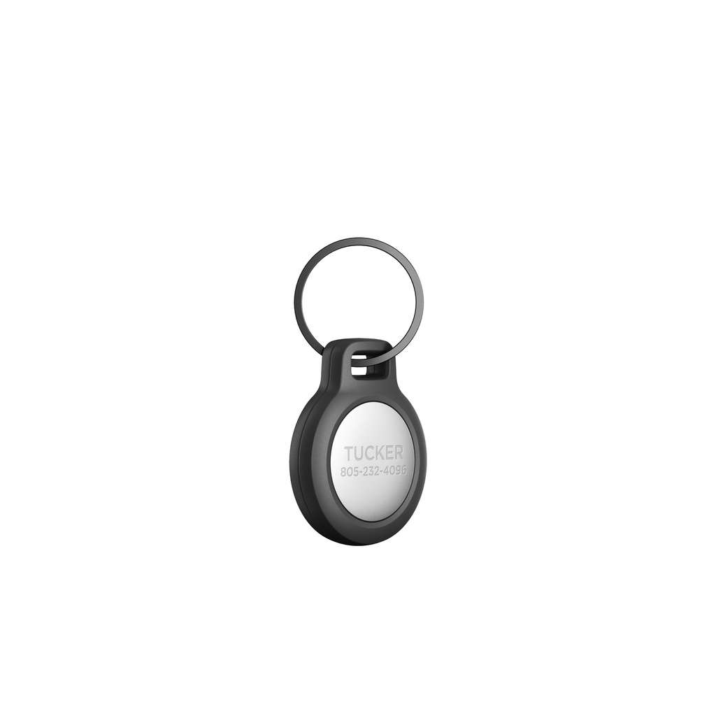 Nomad Rugged Keychain for AirTag - Black