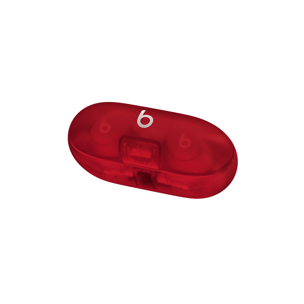 Beats Solo Buds - True Wireless Earbuds - Transparent Red