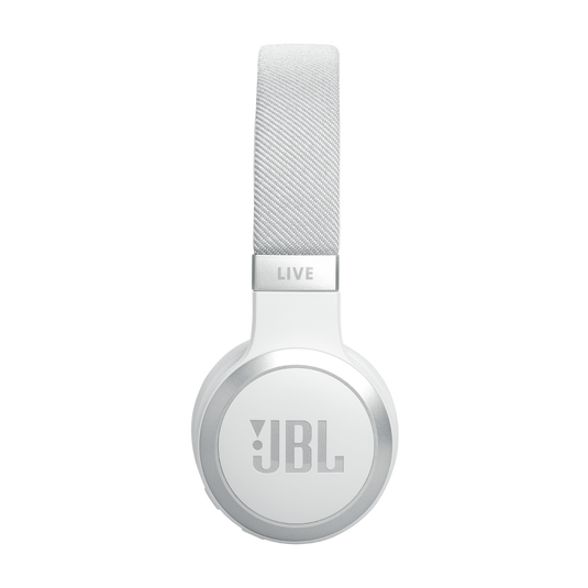 JBL Live 670NC Wireless On-Ear Noise Cancelling Headphones - White