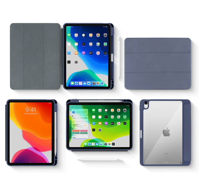 Logiix Cabrio+ for iPad Air 13-in (M2) - Midnight Blue