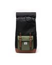 Herschel Little America Backpack. - Black / Four Leaf Clover