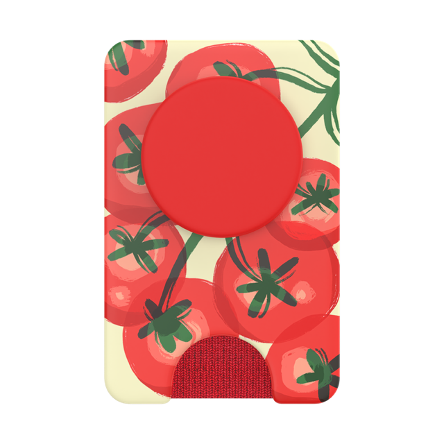 PopSockets PopWallet+ with MagSafe - Campari Tomato