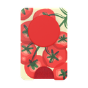 PopSockets PopWallet+ with MagSafe - Campari Tomato