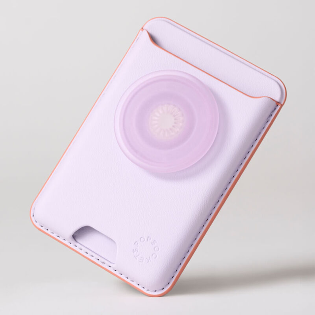 PopSockets Soft PopWallet+ with MagSafe - Lavender