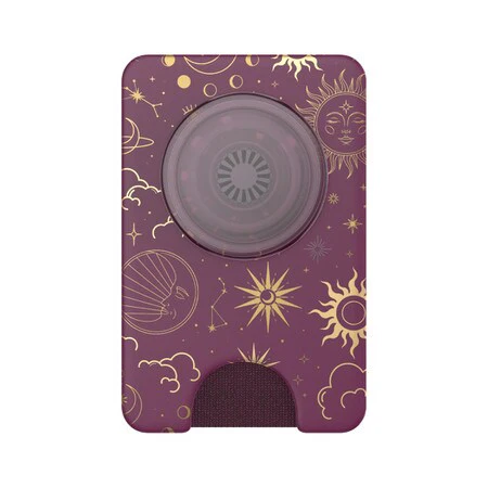 PopSockets PopWallet+ with MagSafe - Celestial Mauve