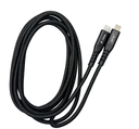 jump+ USB-C to USB-C 1M Braided Pro Cable - Black