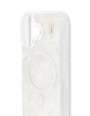 Ideal of Sweden Pearl Case with MagSafe for iPhone 16 - White