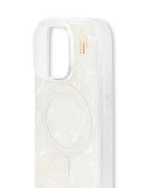 Ideal of Sweden Pearl Hard Case with MagSafe for iPhone 16 Pro Max - White