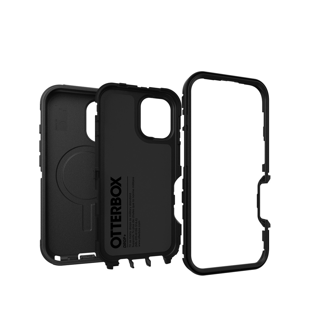 Otterbox Defender with MagSafe for iPhone 16 - Black