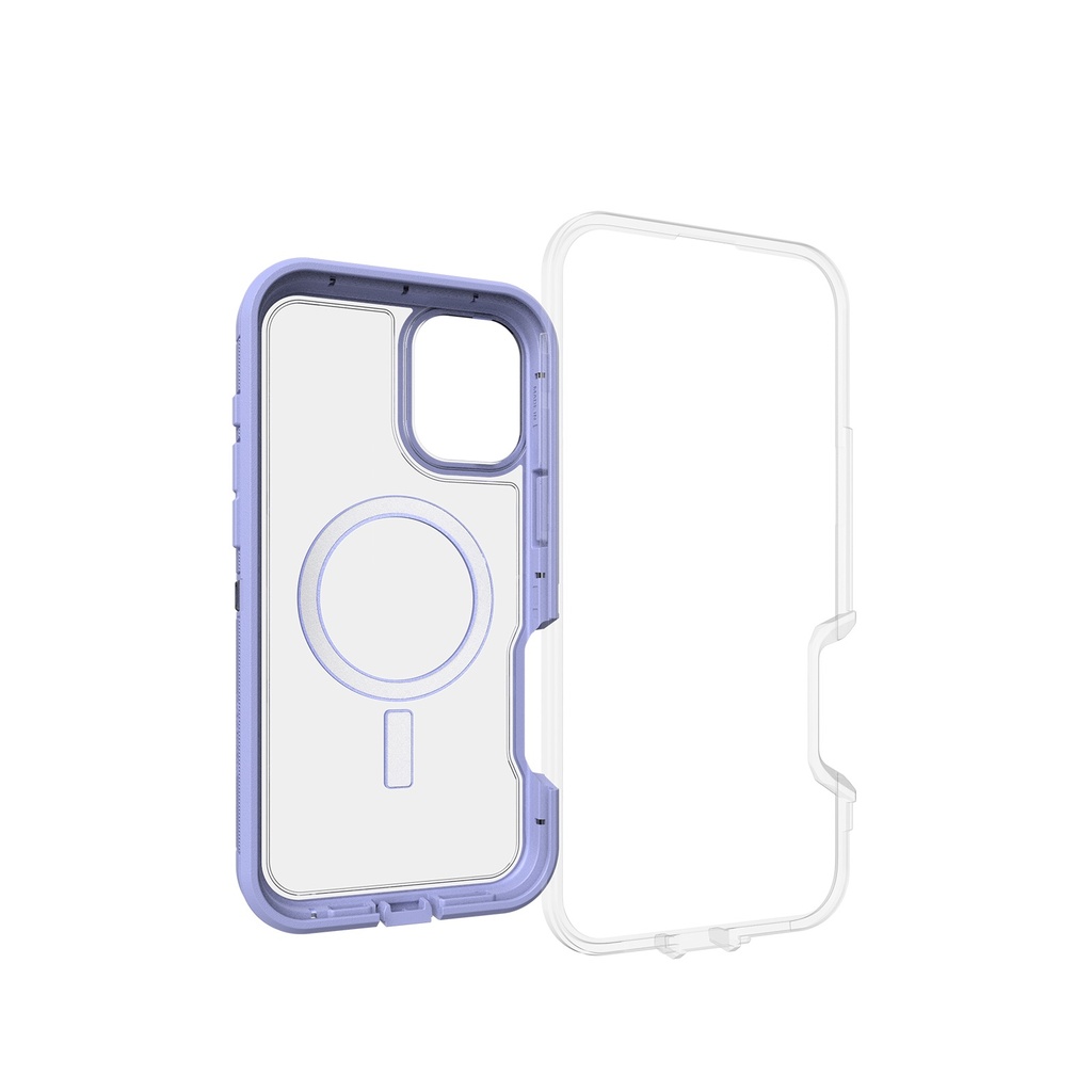 Otterbox Defender XT with MagSafe for iPhone 16 Plus - Clear / Lavender