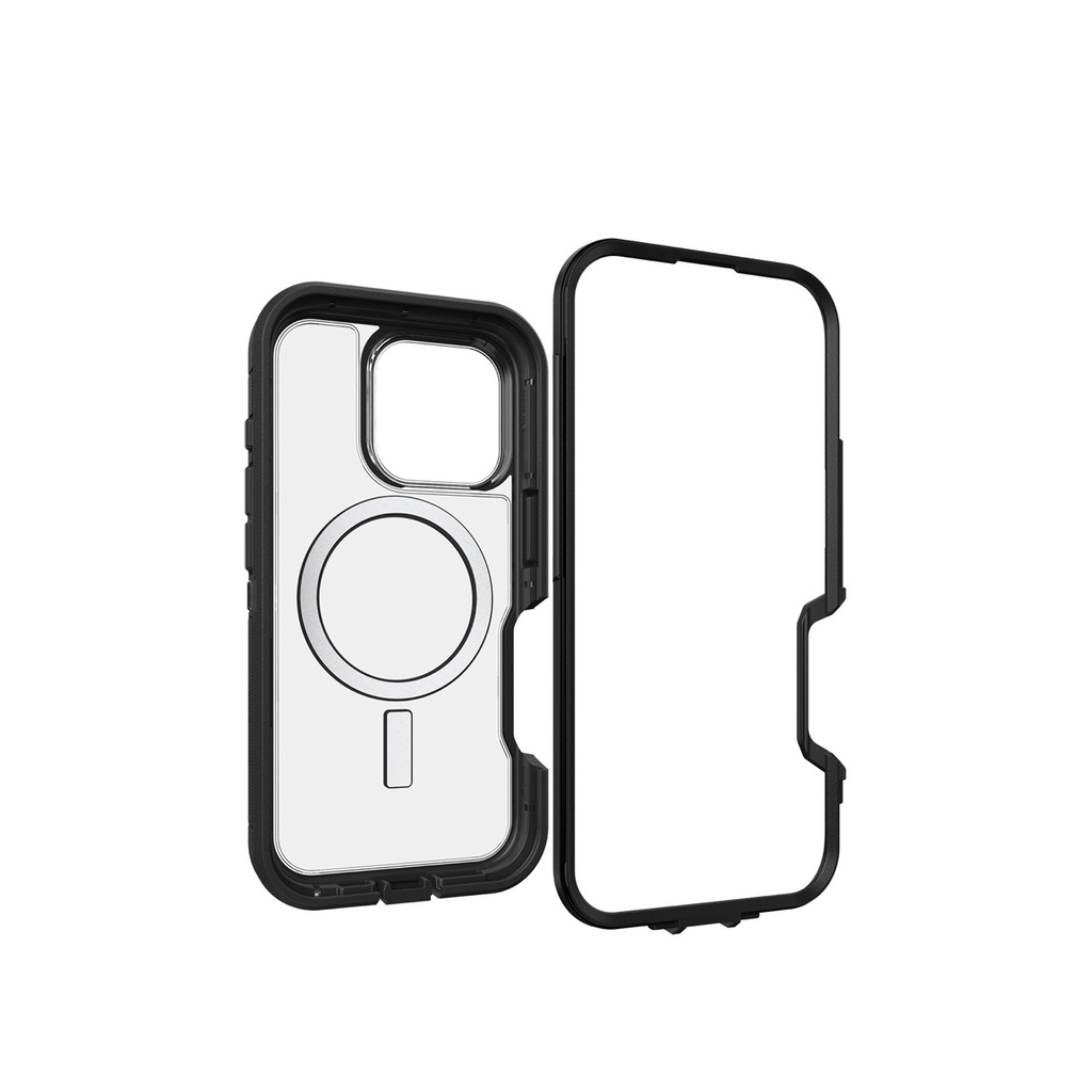 Otterbox Defender XT with MagSafe for iPhone 16 Pro - Clear / Black Dark Side