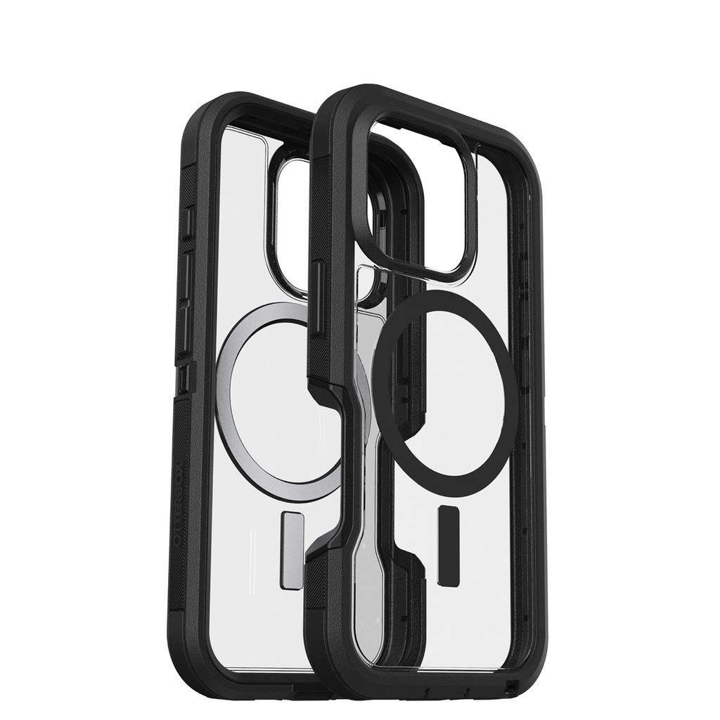 Otterbox Defender XT with MagSafe for iPhone 16 Pro Max - Clear / Black Dark Side