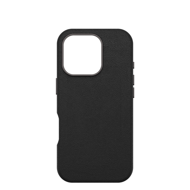 Otterbox Symmetry+ Cactus Leather Case for 16 Pro - Black (Noir Ash)