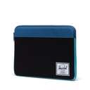 Herschel Anchor Sleeve for 14 Inch Macbook - Black/Blue Ashes/Blue Curacao