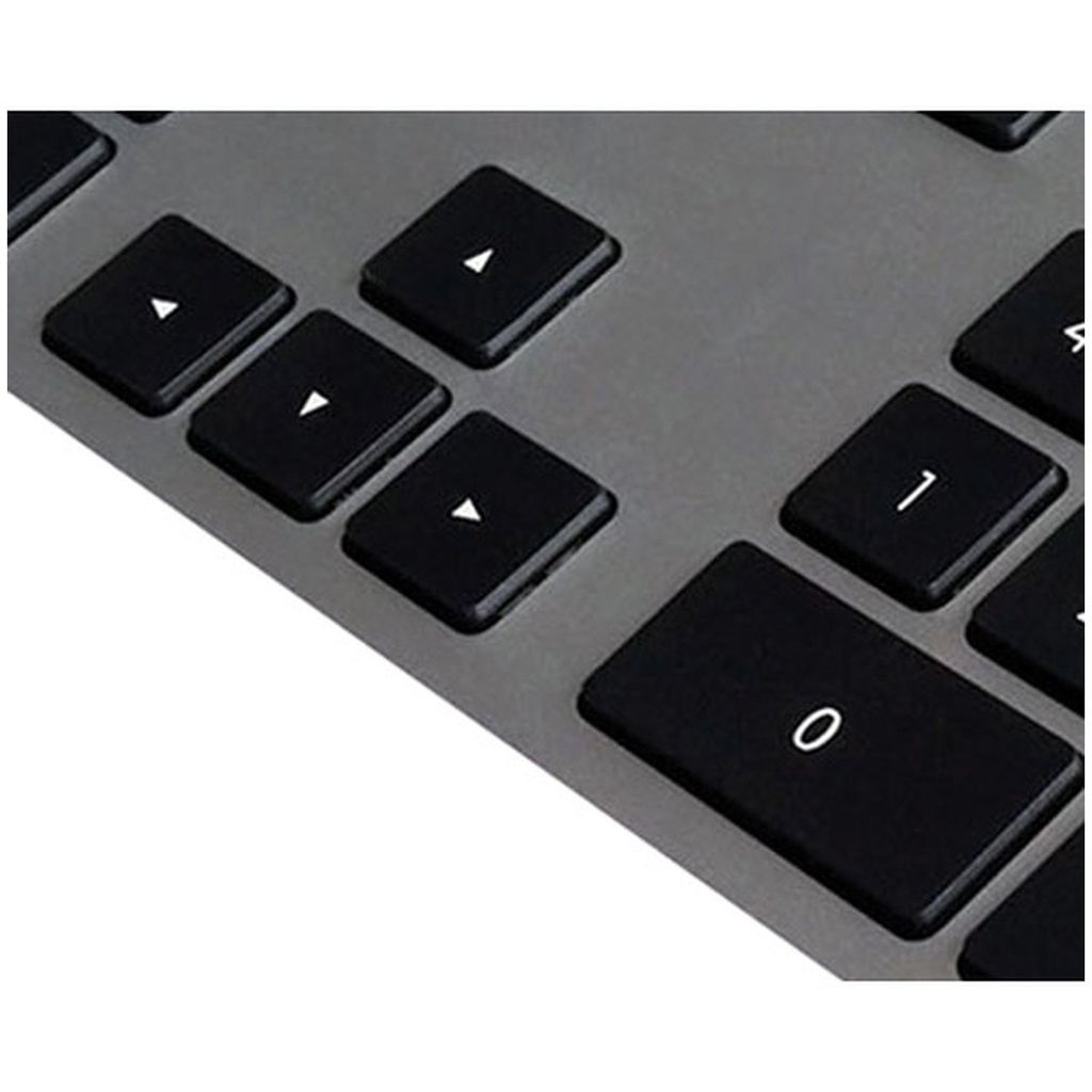 Matias USB Wired Aluminum Keyboard for Mac - Space Grey