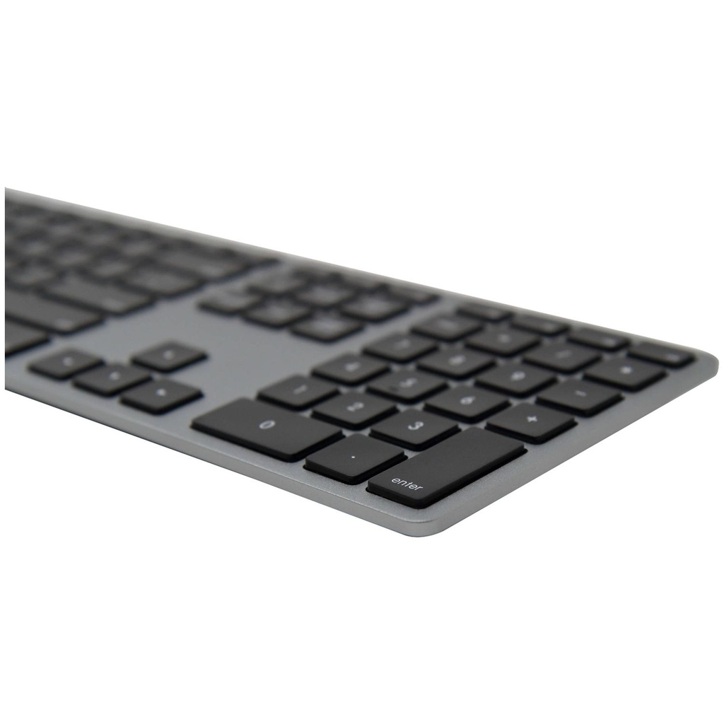 Matias USB Wired Aluminum Keyboard for Mac - Space Grey