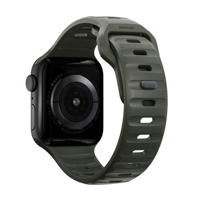 Nomad Sport Waterproof Band for Apple Watch 38/40/41mm - Ash Green