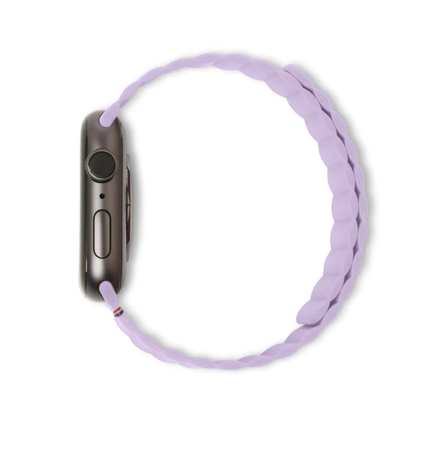 Decoded Silicone Magnetic Traction Strap for Apple Watch 38/40/41mm - Lavender