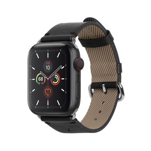 Native Union 42/44/45mm Leather Classic Strap for Apple Watch - Black