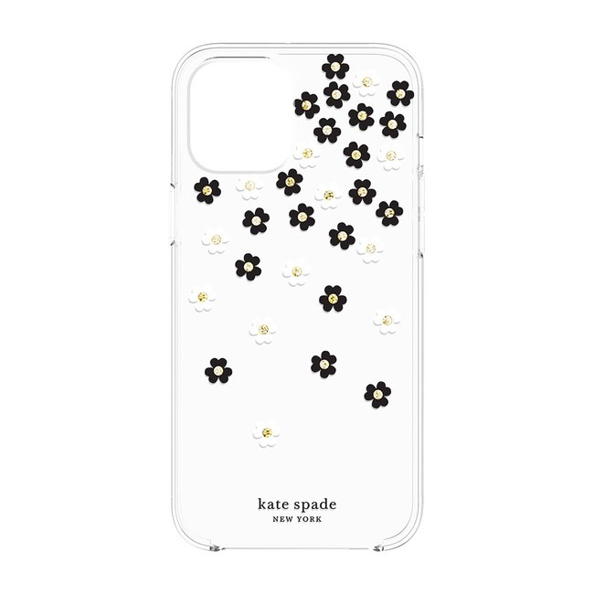 kate spade Protective Hardshell Case for iPhone 12 / 12 Pro - Scattered Flowers