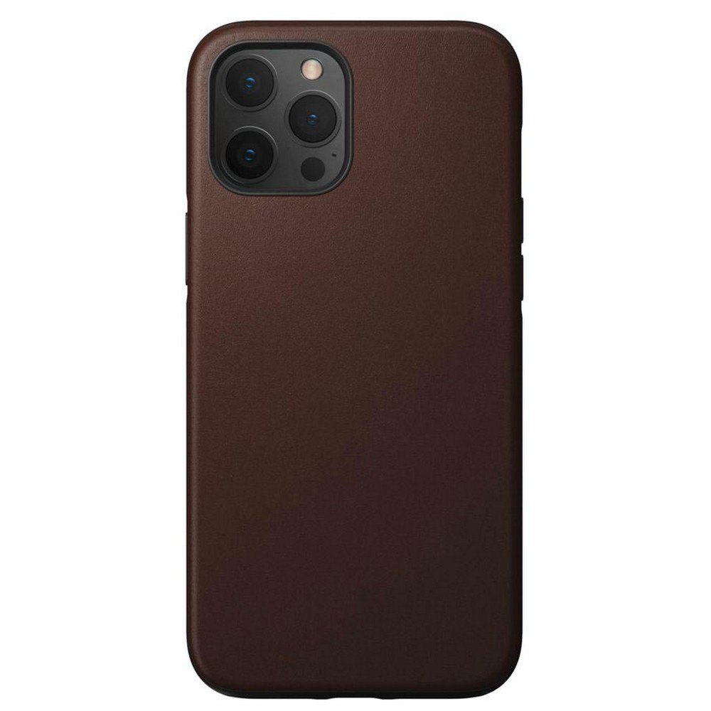 Nomad Rugged Leather Case for iPhone 12 Pro Max - Rustic Brown