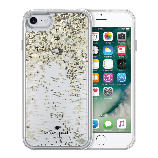 kate spade Clear Case for iPhone 6/6s/7 - Pucker Up with Citrus Sliver