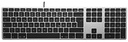 Matias USB Wired Aluminum Keyboard for Mac - Space Grey