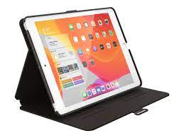 Speck Balance Folio Clear for iPad (7th & 8th gen) - Black