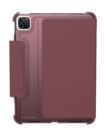 UAG Lucent Folio Case iPad Pro 11-inch (2nd/3rd/4th Gen) iPad Air (4th/5th Gen) - Aubergine/Dusty Rose