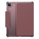 UAG Lucent Folio Case iPad Pro 12.9in (4th/5th/6th Gen) - Aubergine/Dusty Rose