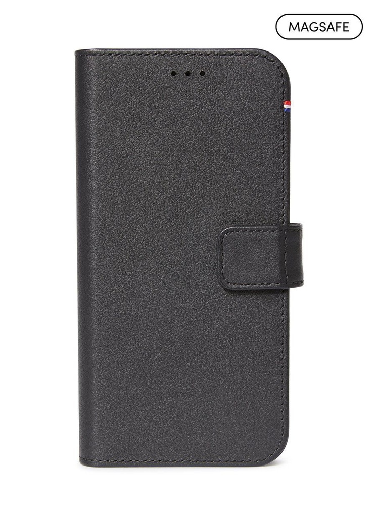 Decoded Leather Detachable Wallet for iPhone 13 Pro Max for MagSafe - Black