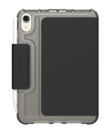 UAG Lucent Folio Case iPad mini (6th Gen) - Black/Ice