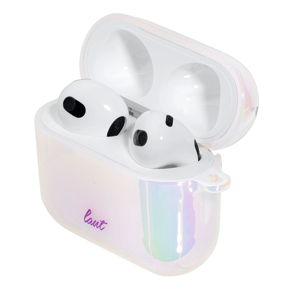 LAUT Holographic Series Case for AirPods 3rd generation - Pearl