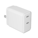 jump+ PD 65W Dual USB-C GaN Power Adapter