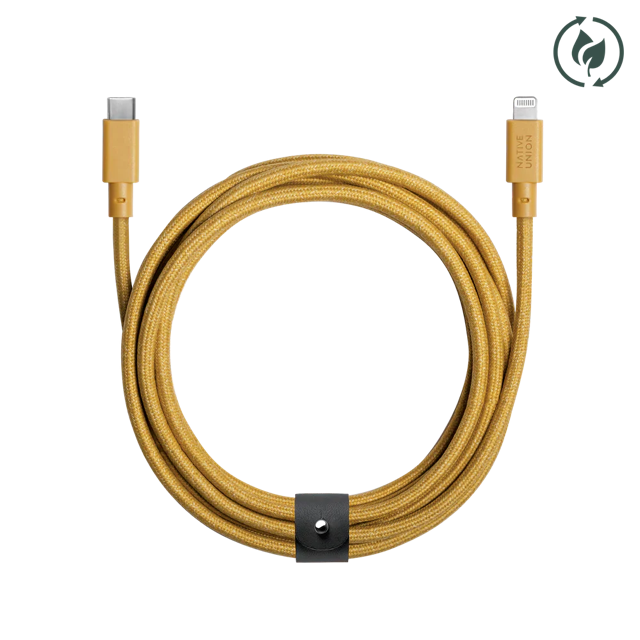 Native Union 3M Belt USB-C to Lightning Charging Cable - Kraft