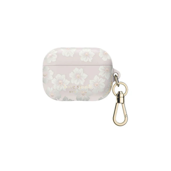kate spade New York Protective Case for AirPods Pro (2nd Generation) - Hollyhock Cream