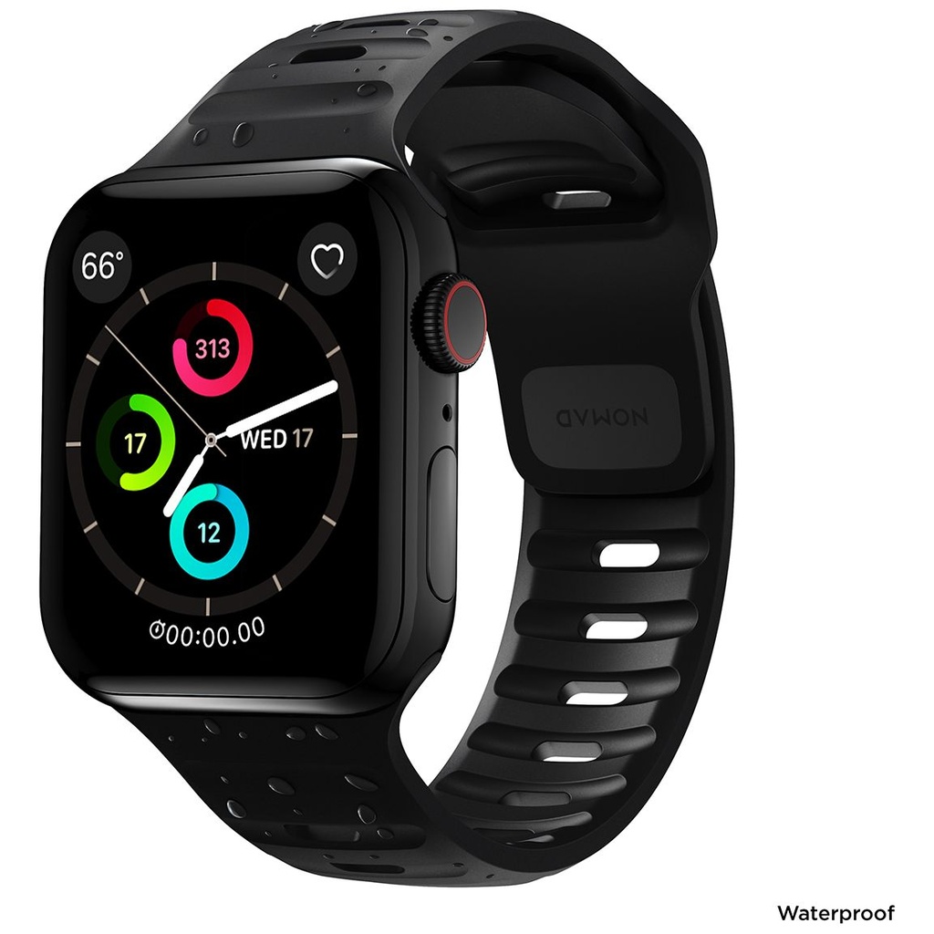 Nomad Sport Waterproof Band for Apple Watch 38/40/41mm - Black