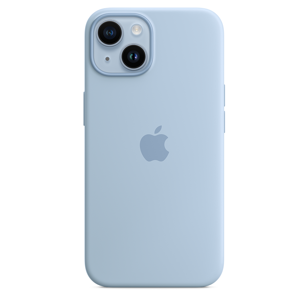 Apple iPhone 14 Silicone Case with MagSafe - Sky Blue