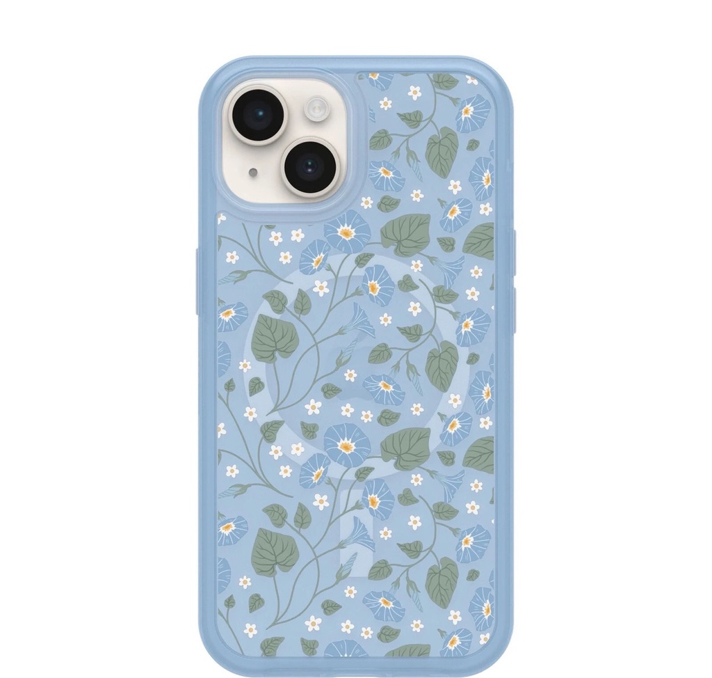 Otterbox Symmetry+ Case with MagSafe for iPhone 15/14/13 - Dawn Floral
