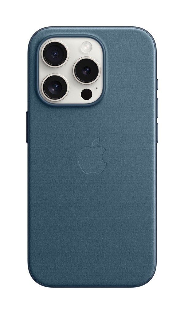 Apple iPhone 15 Pro FineWoven Case with MagSafe - Pacific Blue