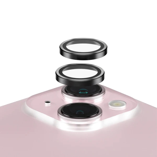 PanzerGlass Camera Lens Protector for iPhone 15 / 15 Plus