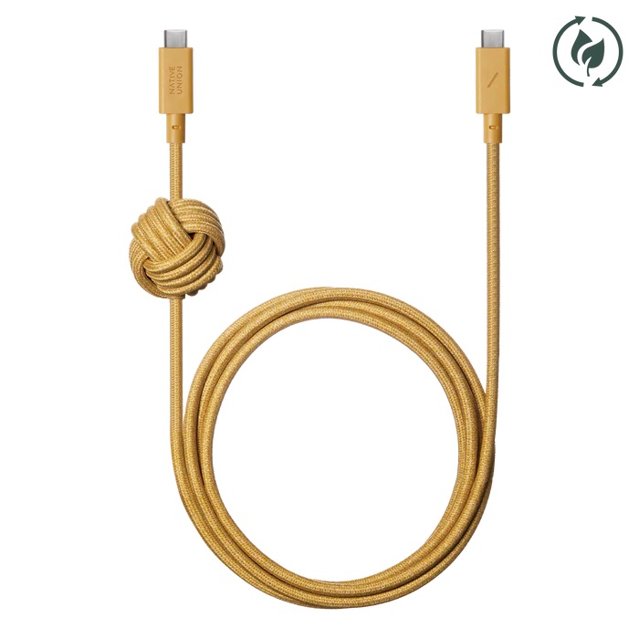 Native Union 2.4M Anchor Cable USB-C to USB-C Cable - Kraft
