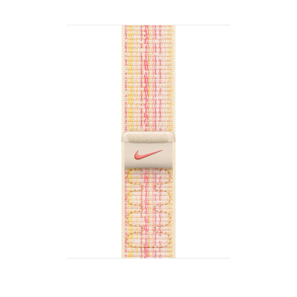Apple 42/44/45mm Starlight/Pink Nike Sport Loop