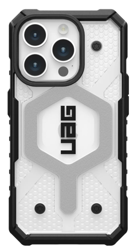 UAG Pathfinder Case with MagSafe for iPhone 15 Pro Max - Clear / Black