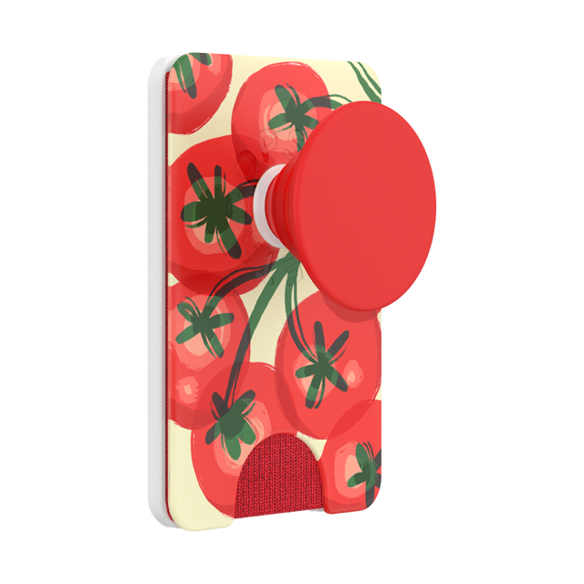 PopSockets PopWallet+ with MagSafe - Campari Tomato