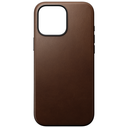 Nomad Modern Leather Case with MagSafe for iPhone 16 Pro Max - Brown