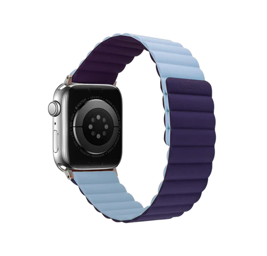 Logiix Vibrance Link Magnetic Silicone Apple Watch 38/40/41mm -Purple/Lilac