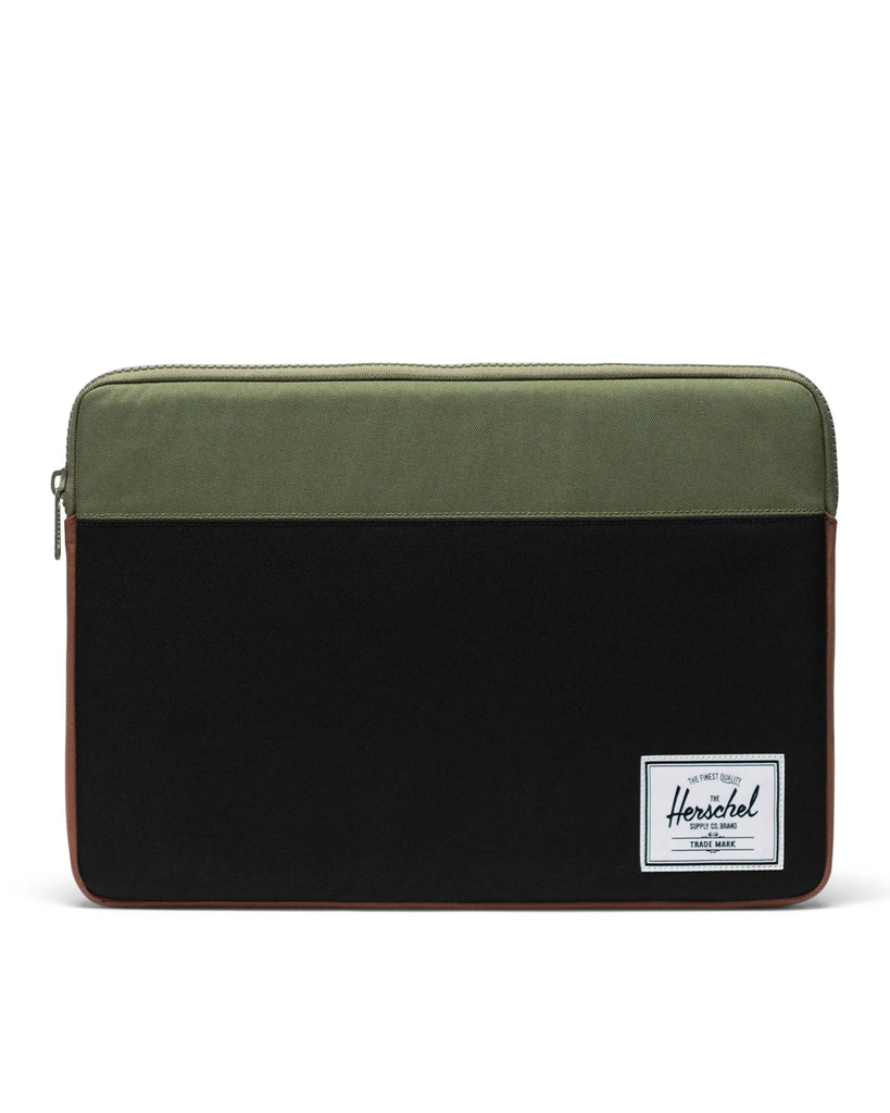 Herschel Anchor Sleeve for 15/16-inch MacBook - Black / Four Leaf Clover