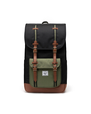 Herschel Little America Backpack - Black / Four Leaf Clover